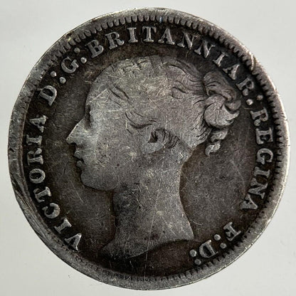 1879 Victoria Threepence Silver Coin | Fine Collectable Grade