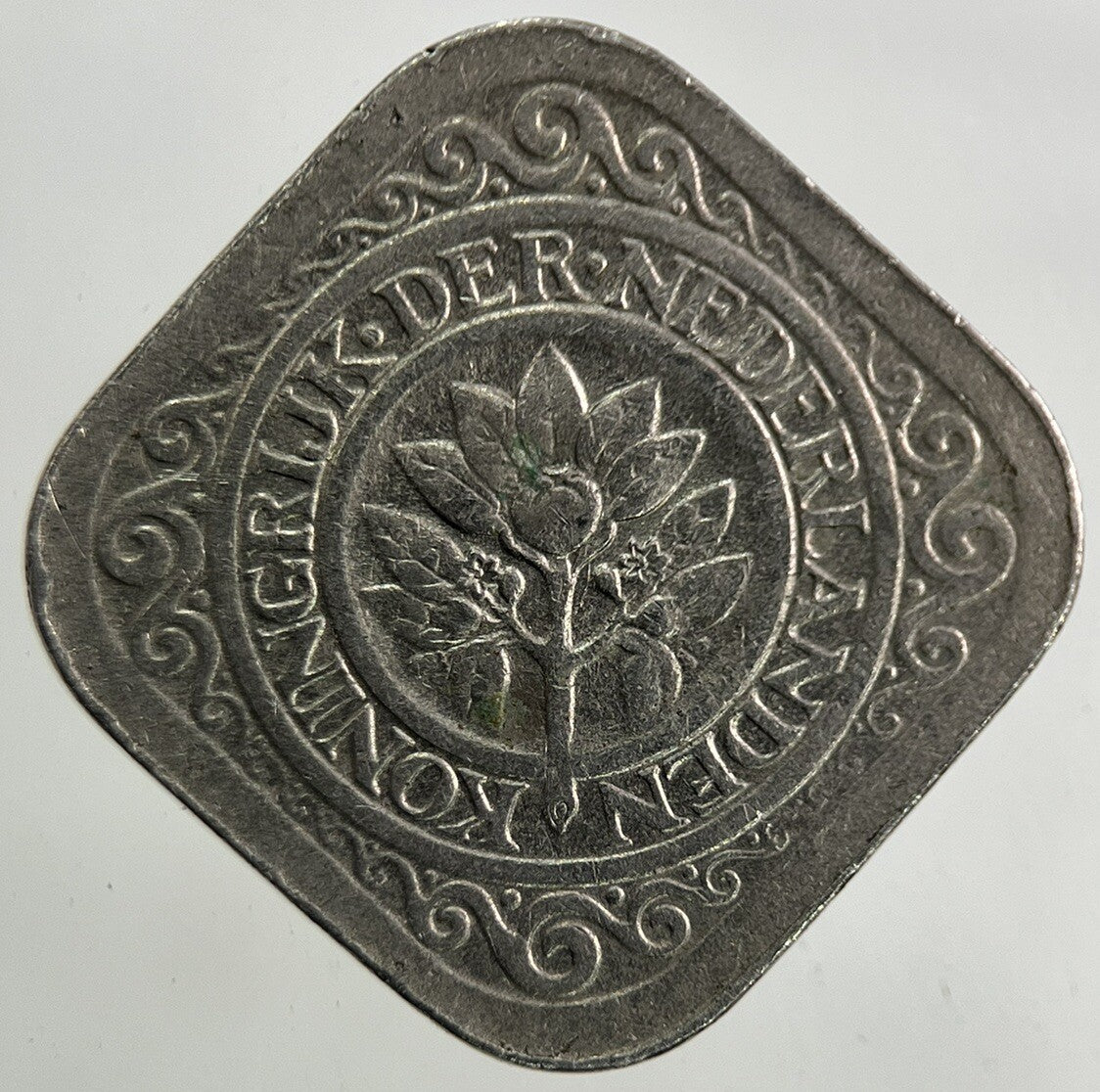 1938 Netherlands 5 Cents Coin | Fine Collectable Grade