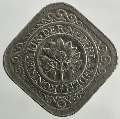 1938 Netherlands 5 Cents Coin | Fine Collectable Grade