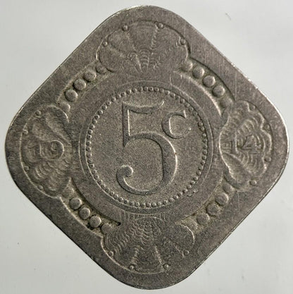 1914 Netherlands 5 Cents Coin | Collectable Grade