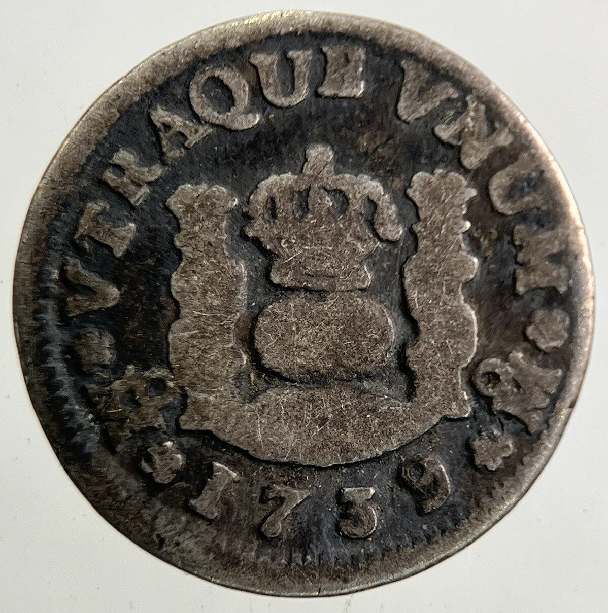 1739 Spain Mexico 1/2 Half Real Silver Coin | Collectable Grade