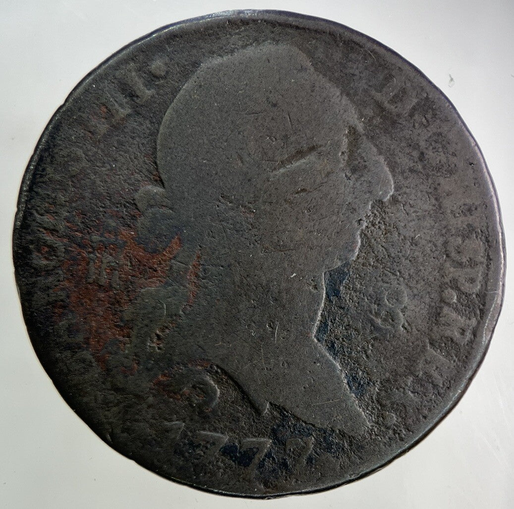 1777 Spain 8 Maravedis Coin | Collectable Grade