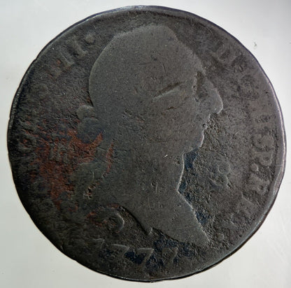 1777 Spain 8 Maravedis Coin | Collectable Grade