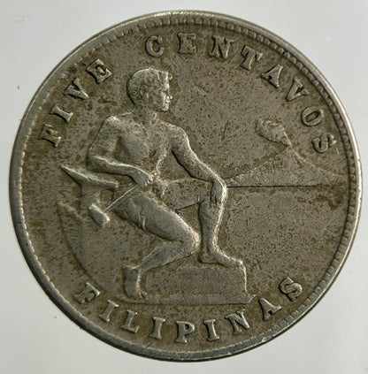1944 Philippines 5 Centavos Coin | Fine Collectable Grade
