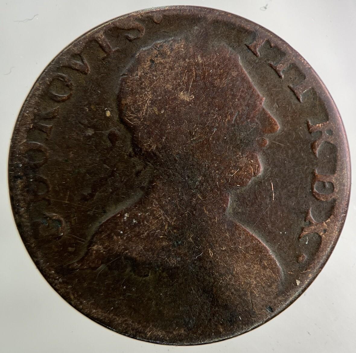 British George III 3rd Half-penny Token Evasion Coin | Collectable Grade