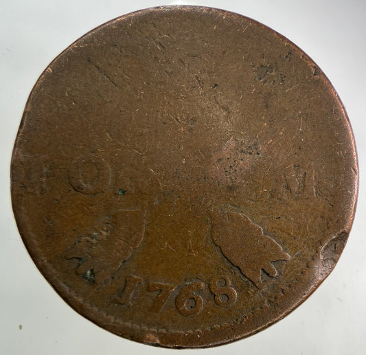 1768 Sweden 1 Ore Coin | Fair Grade