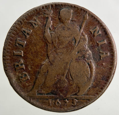 1675 Charles II 2nd Farthing Coin | Fine Collectable Grade