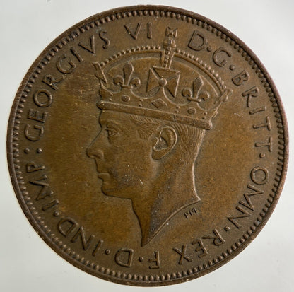 1947 Jersey 1/24 One Twenty-Fourth Of A Shilling Coin | Fine Collectable Grade