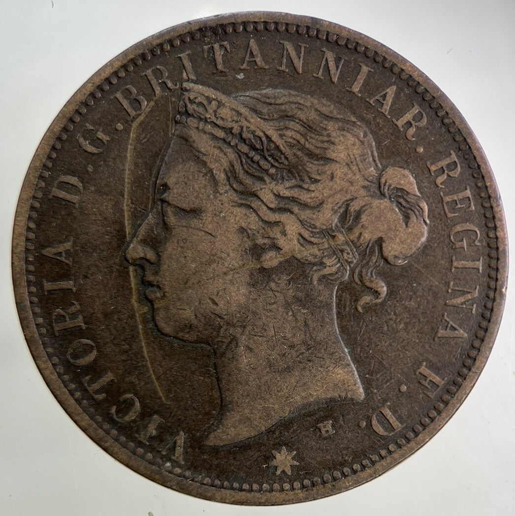 1877 Jersey 1/12 One Twelfth Of A Shilling Coin | Collectable Grade