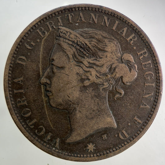 1877 Jersey 1/12 One Twelfth Of A Shilling Coin | Collectable Grade