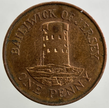 1998 Jersey One Penny Coin | Very High Grade