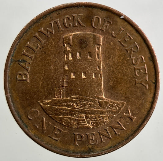 1998 Jersey One Penny Coin | Very High Grade