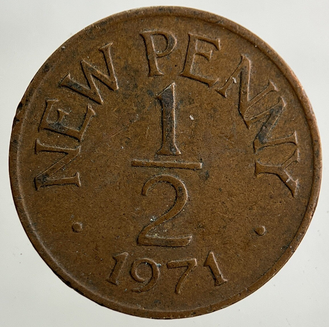 1971 Guernsey New Half-Penny Coin | Fine Collectable Grade
