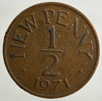 1971 Guernsey New Half-Penny Coin | Fine Collectable Grade