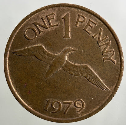1979 Guernsey One Penny Coin | Fine Collectable Grade