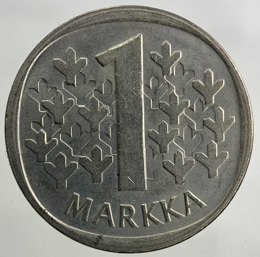 1971 Finland 1 Markka Coin | Fine Collectable Grade