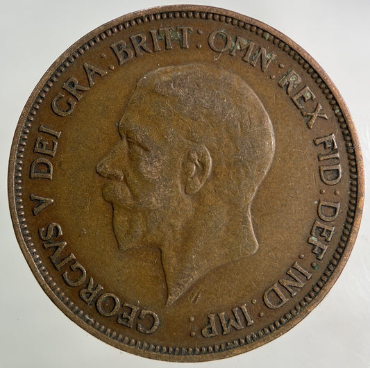 1936 George V One Penny Coin | Fine Collectable Grade