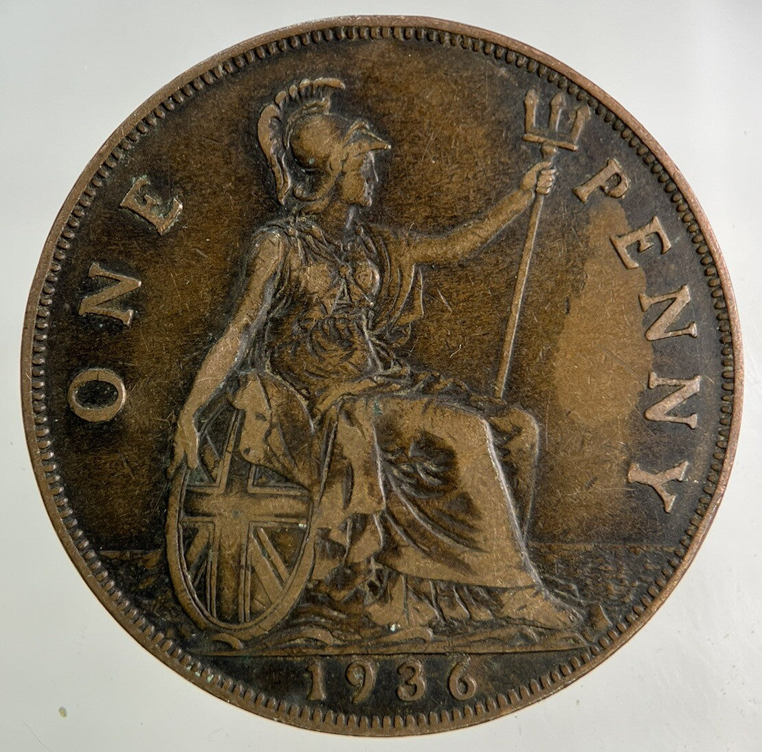 1936 George V One Penny Coin | Collectable Grade