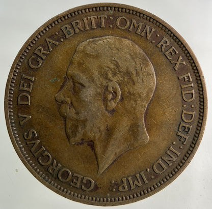 1936 George V One Penny Coin | Collectable Grade