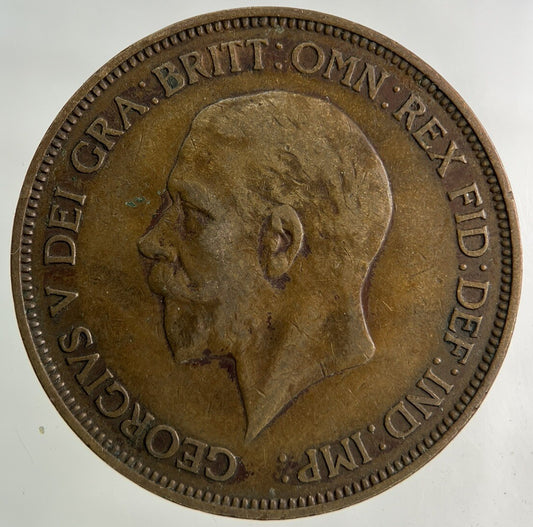 1936 George V One Penny Coin | Collectable Grade