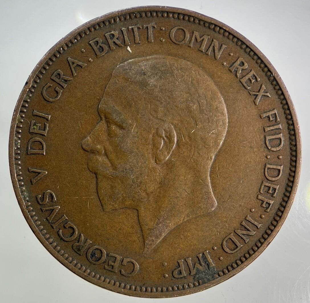 1936 George V One Penny Coin | Fine Collectable Grade