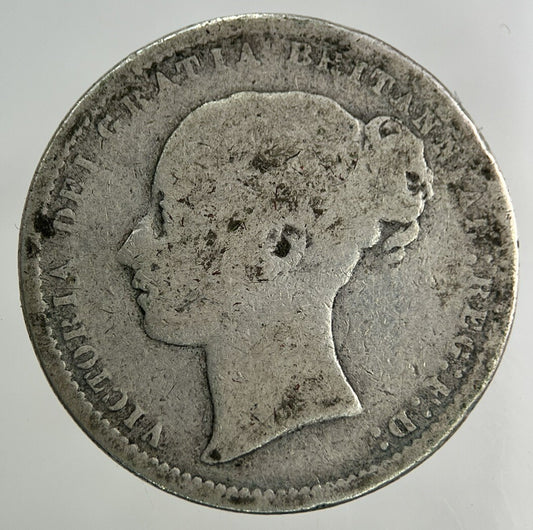 1872 Victoria Shilling Silver Coin | Collectable Grade