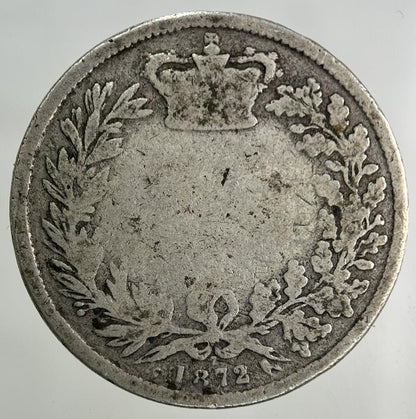1872 Victoria Shilling Silver Coin | Collectable Grade