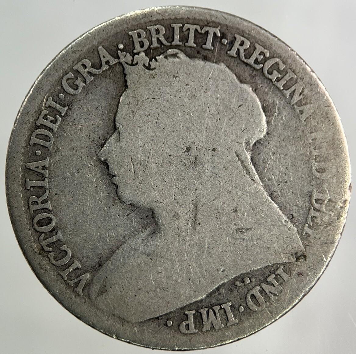 1895 Victoria Shilling Silver Coin | Collectable Grade