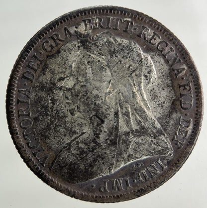 1899 Victoria Shilling Silver Coin | Fine Collectable Grade