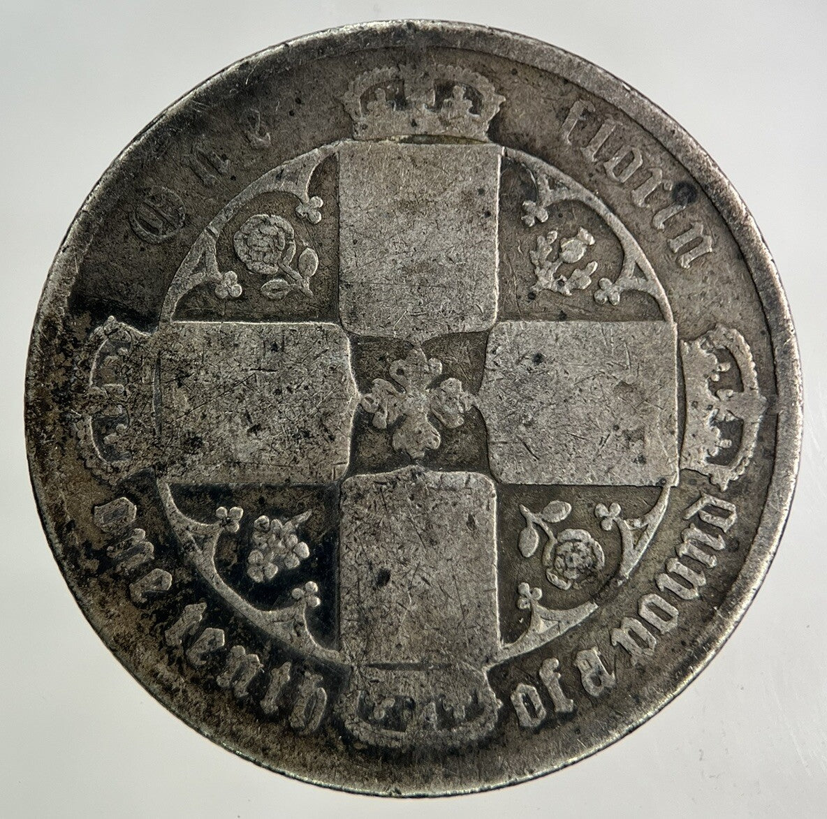 British Victoria Gothic Florin Silver Coin | Collectable Grade