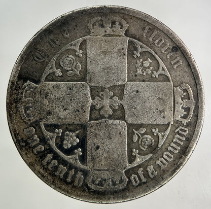 British Victoria Gothic Florin Silver Coin | Collectable Grade