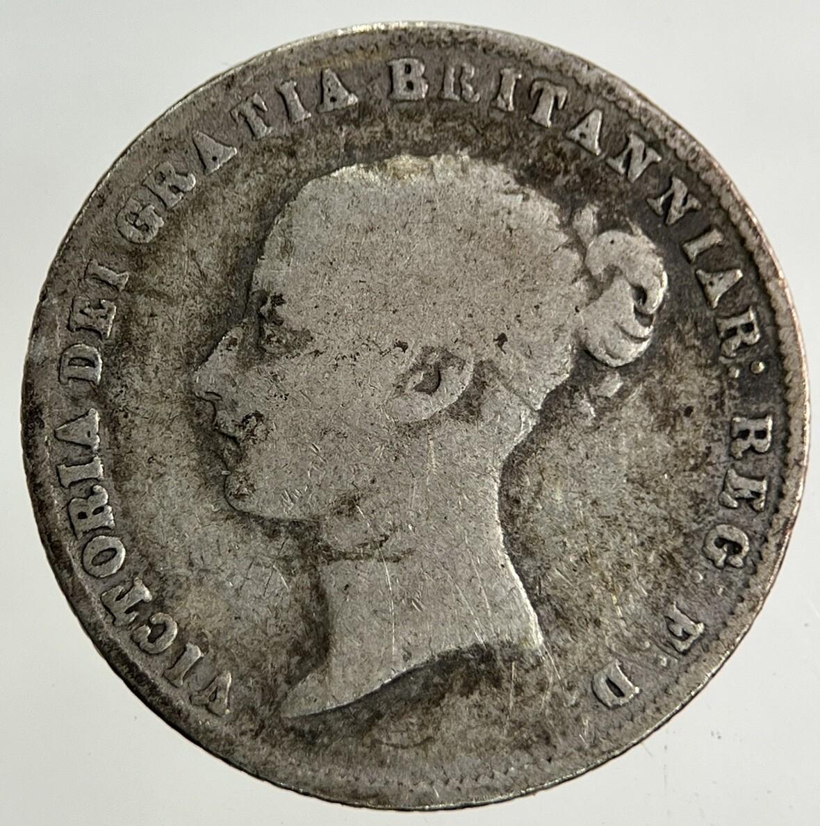 1860 Victoria Sixpence Silver Coin | Collectable Grade