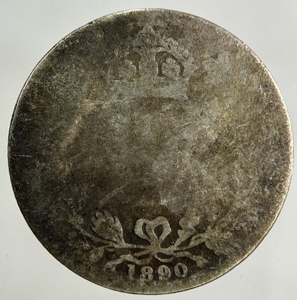 1890 Victoria Sixpence Silver Coin | Fair Grade