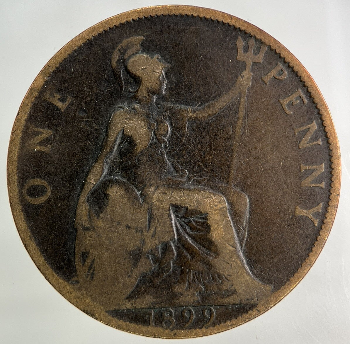 1899 Victoria One Penny Coin | Collectable Grade