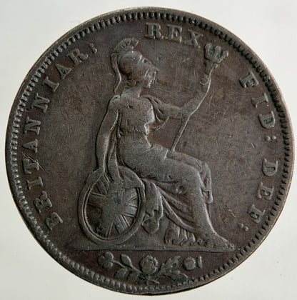1834 William IV Farthing Coin | Fine Collectable Grade