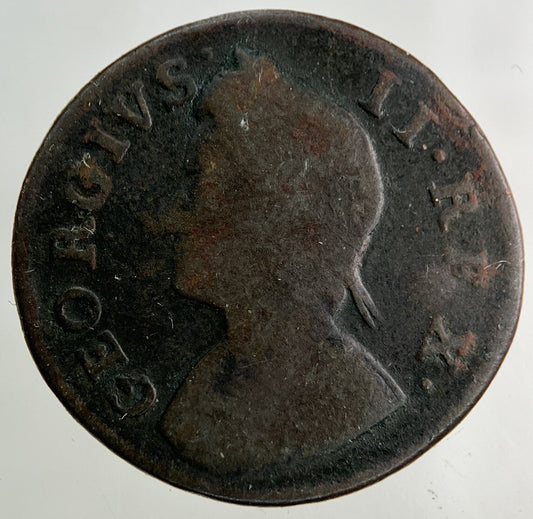 1739 George II 2nd Farthing Coin | Collectable Grade