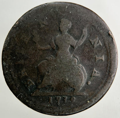 1719 George I 1st Farthing Coin | Collectable Grade