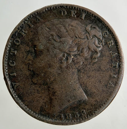 1853 Victoria Farthing Coin | Fine Collectable Grade