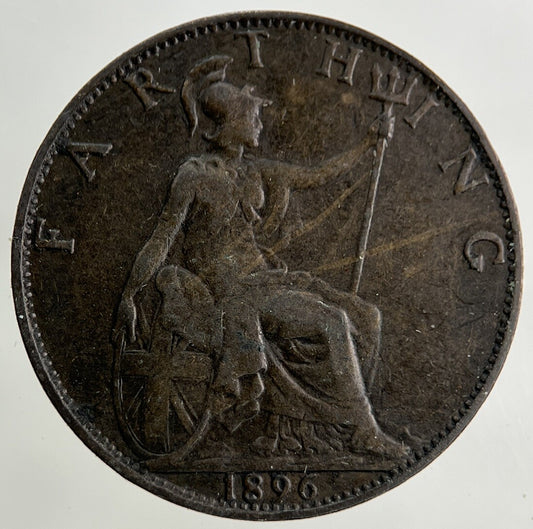 1896 Victoria Farthing Coin | Fine Collectable Grade