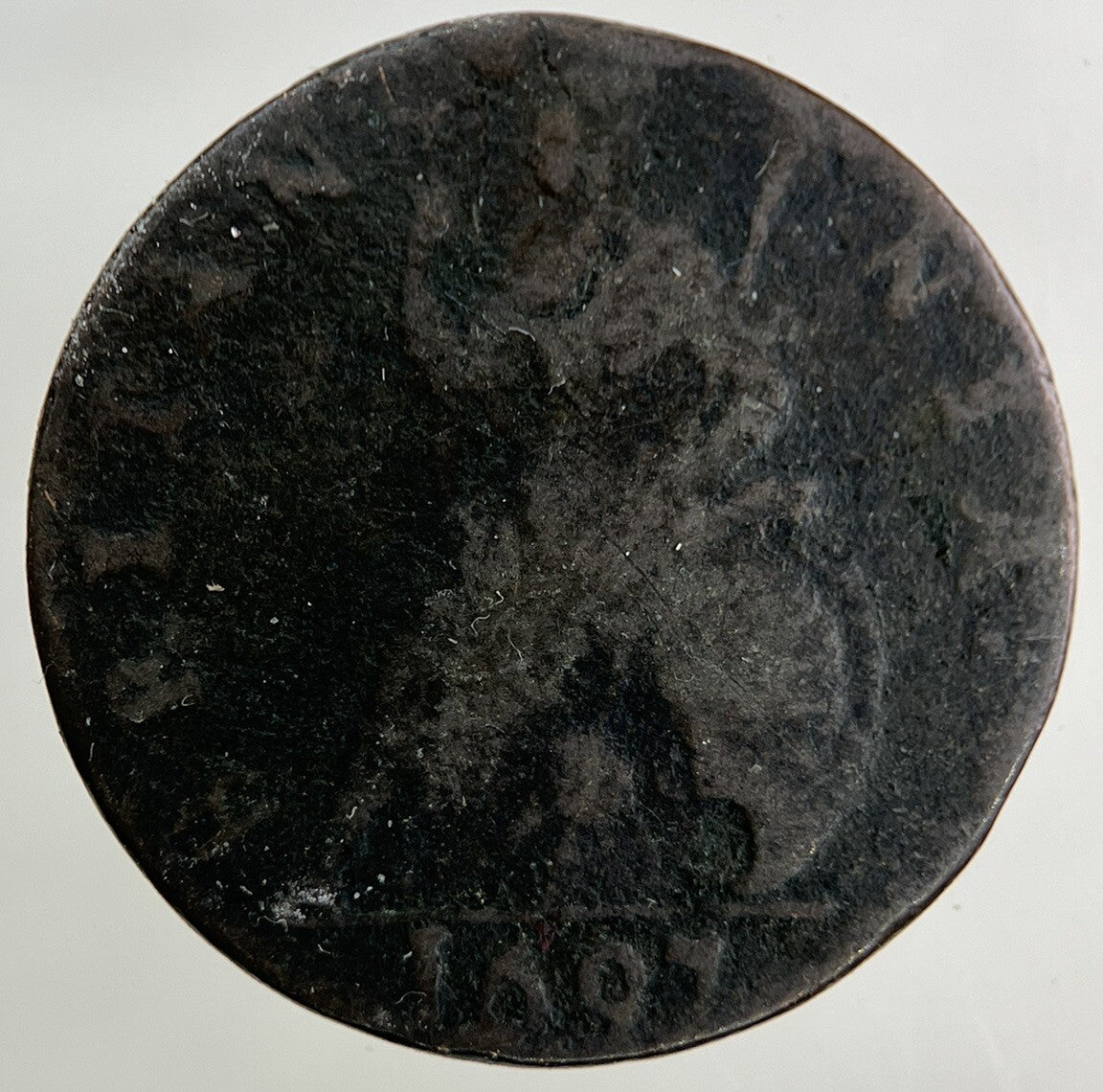 1697 William III 3rd Farthing Coin | Collectable Grade