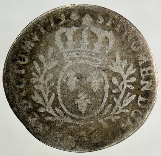 1724 France 1/10 Ecu / 12 Sols Silver Coin | Collectable Grade