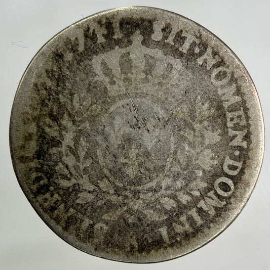 1741 France 1/5 Ecu Silver Coin | Collectable Grade
