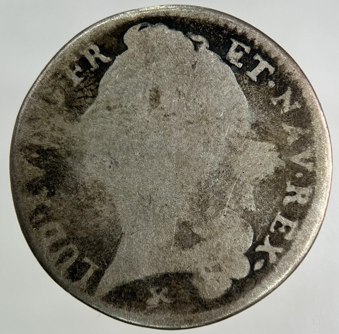 1741 France 1/5 Ecu Silver Coin | Collectable Grade