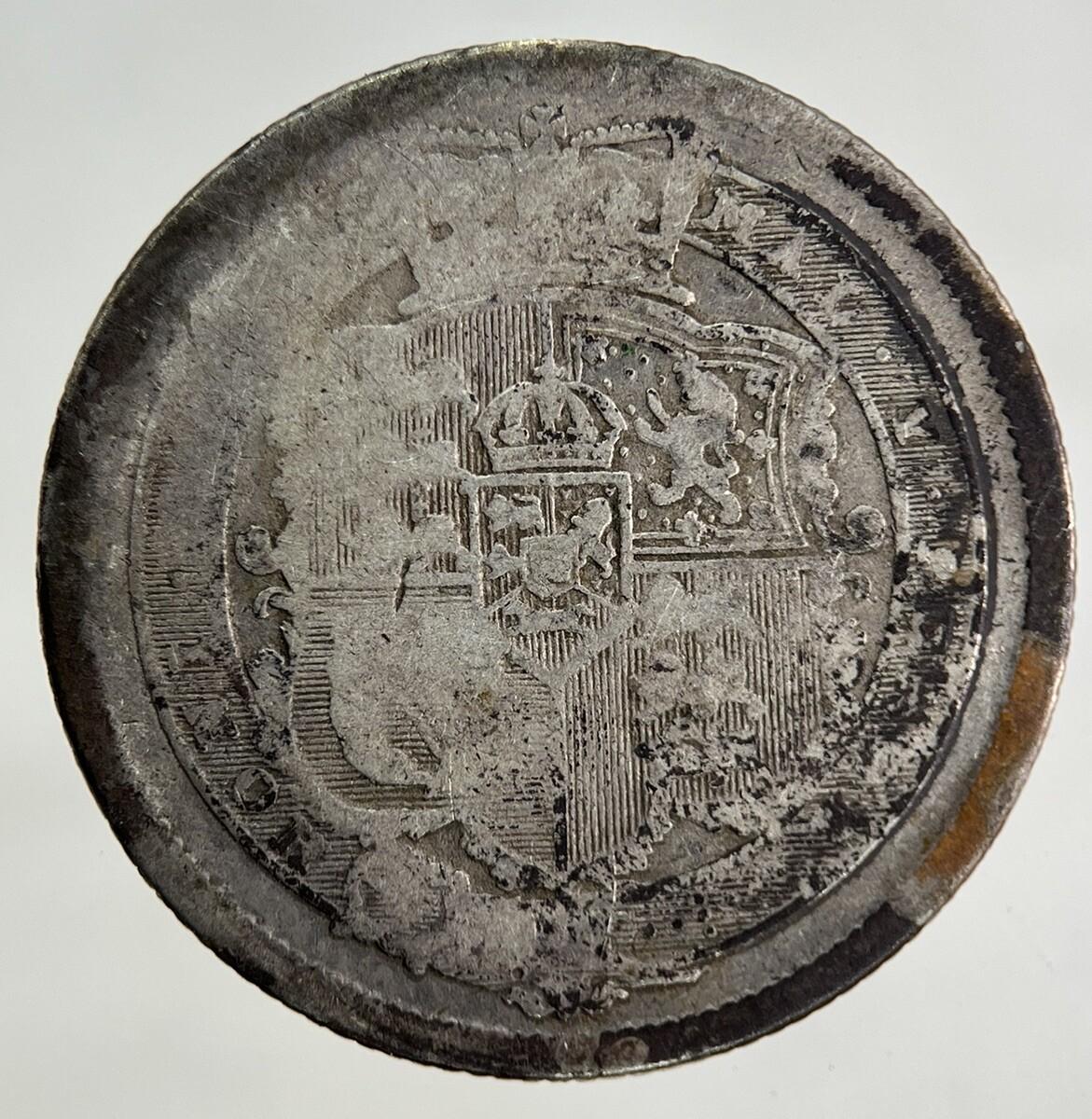 1820 George III 3rd Shilling Silver Coin | Collectable Grade