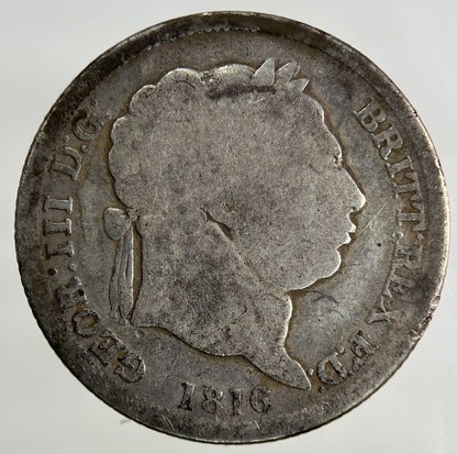 1816 George III 3rd Shilling Silver Coin | Collectable Grade