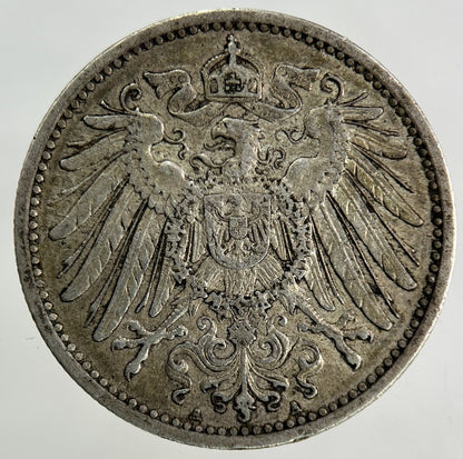 1903 Germany 1 Mark Silver Coin | Fine Collectable Grade