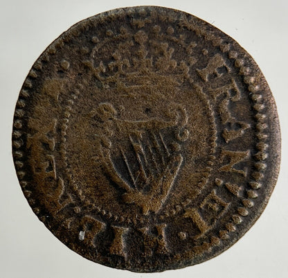 Irish Harp Farthing Coin | Very High Grade