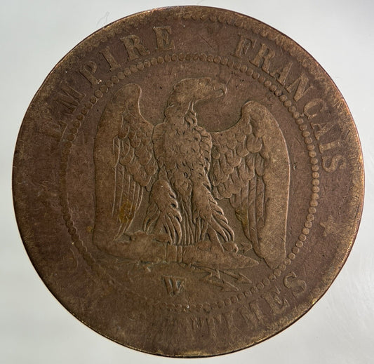 1856 France 10 Centimes Coin | Collectable Grade