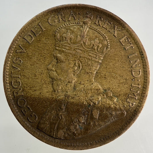 1919 Canada One Cent Coin | Fine Collectable Grade