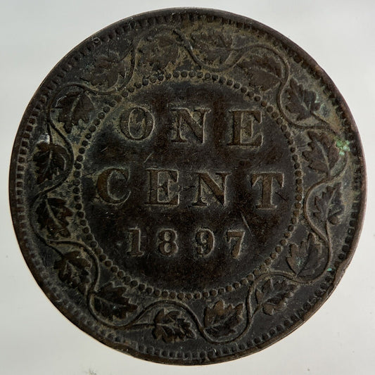 1897 Canada One Cent Coin | Fine Collectable Grade